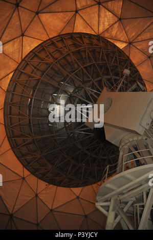 Vista da Rádio Observatório de Itapetinga, em Atibaia. Foto Stock