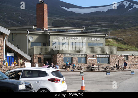 Aviemore area sciistica in estate Foto Stock