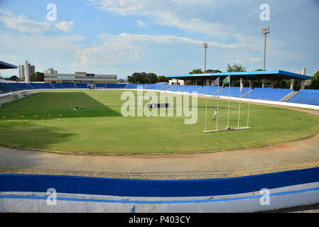 Estádio Municipal Martins Pereira em São José dos Campos, SP. Foto Stock