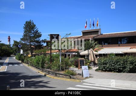 Scorci di Cap Ferret, Bassin d'Arcachon, Aquitaine, Francia Foto Stock