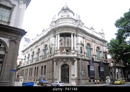 Rio de Janeiro (RJ), 26/12/2017 - CCJE - Centro Cultural Justiça Eleitoral. Foto: Lucas Tavares Foto Stock