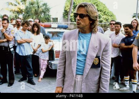 Pellicola originale titolo: Miami Vice. Titolo inglese: Miami Vice. Anno: 1984. Stelle: Don Johnson. Credito: TV universale / Album Foto Stock