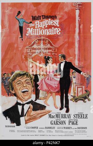 Pellicola originale titolo: il milionario più felici. Titolo inglese: il milionario più felici. Regista: NORMAN TOKAR. Anno: 1967. Credito: Walt Disney Pictures / Album Foto Stock