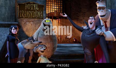 Pellicola originale titolo: HOTEL Transilvania. Titolo inglese: HOTEL Transilvania. Regista: Genndy Tartakovsky. Anno: 2012. Credito: Sony Pictures Animation / Album Foto Stock