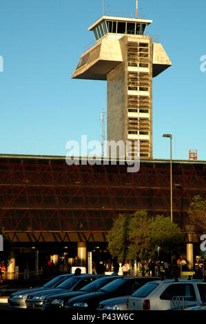 Aeroporto Internacional de BrasÃ-lia - Presidente Juscelino Kubitschek duranti Pontos turÃ-sticos de BrasÃ-lia. BRASÃLIA/DF, Brasil 27/07/2004. (Foto: David Santos Jr / Fotoarena) Foto Stock