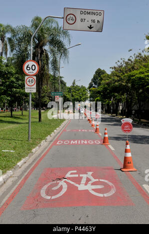 Plaça de Transito - Duranti Sinalização. SÃO PAULO/SP, Brasil 06/11/2013. (Foto: Fábio Guinalz / Fotoarena) Foto Stock