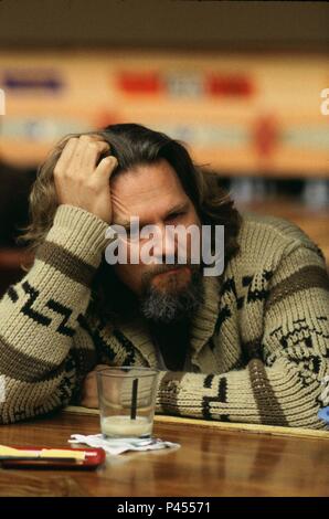 Pellicola originale titolo: Il grande Lebowski. Titolo inglese: Il grande Lebowski. Regista: Joel Coen. Anno: 1998. Stelle: Jeff Bridges. Credito: POLYGRAM/WORKING TITLE FILMS / Album Foto Stock