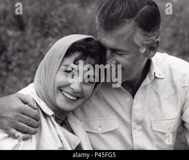 Stelle: JEAN SIMMONS; STEWART GRANGER. Credito: KPA-ZUMA / Album Foto Stock