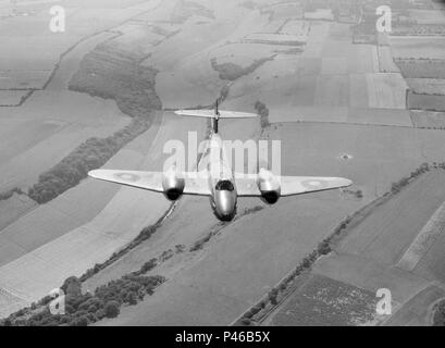 Gloster Meteor, primo British jet da combattimento Foto Stock