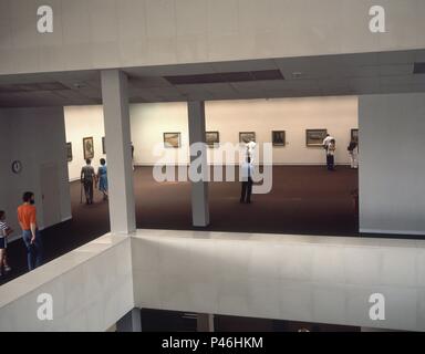 VISTA DEL INTERNO DEL MUSEO. Posizione: MUSEO VAN GOGH, Amsterdam, Olanda. Foto Stock