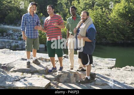 Pellicola originale titolo: adulti 2. Titolo inglese: adulti 2. Regista: DENNIS DUGAN. Anno: 2013. Stelle: Adam Sandler; KEVIN JAMES; David Spade; Chris Rock. Credito: Columbia Pictures / Album Foto Stock