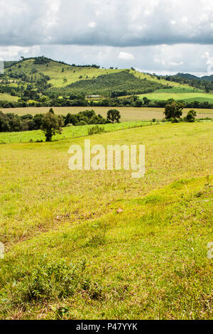 Paisagem non rurale Distrito de Dom Carlos. Passos Maia/SC, Brasil - 08/02/2010. Foto: Ricardo Ribas / Fotoarena Foto Stock