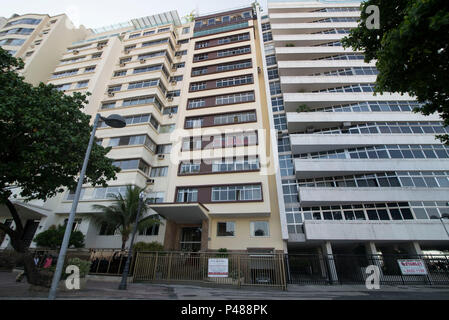 Rio de Janeiro/RJ, Brasil - 27/02/2015. APARTAMENTO A VENDA - Apartamentos un venda na orla de Copacabana. Foto: Celso Pupo / Fotoarena Foto Stock