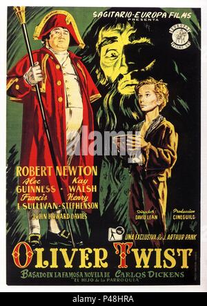 Pellicola originale titolo: OLIVER TWIST. Titolo inglese: OLIVER TWIST. Regista: David Lean. Anno: 1948. Credito: CINEGUILD/RANK / Album Foto Stock