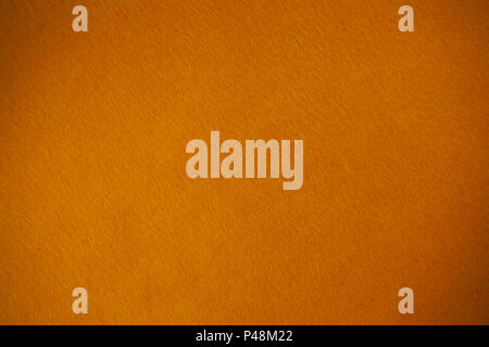 Feltro arancione sfondo texture Foto Stock