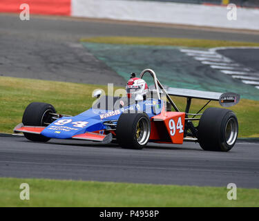 Peter Brennan, Brabham BT40, storica Formula 2, Serie Internazionale FIA, HSCC, Silverstone Trofeo Internazionale di gara storica riunione, giugno 2018, ca Foto Stock