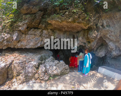 Grotta Mawsmai - Cherrapunjee (Meghalaya (India) Foto Stock