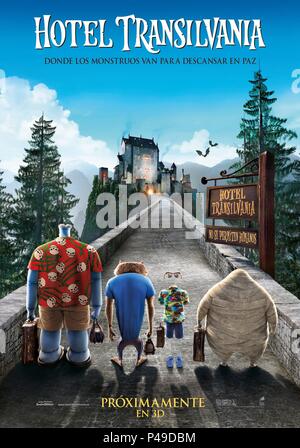 Pellicola originale titolo: HOTEL Transilvania. Titolo inglese: HOTEL Transilvania. Regista: Genndy Tartakovsky. Anno: 2012. Credito: Sony Pictures Animation / Album Foto Stock