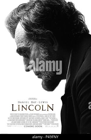 Pellicola originale titolo: Lincoln. Titolo inglese: Lincoln. Regista: Steven Spielberg. Anno: 2012. Stelle: ABRAHAM LINCOLN. Credito: AMBLIN ENTERTAINMENT / Album Foto Stock