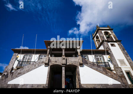 Portogallo Azzorre, l'isola di Terceira, Praia da Vitoria, municipio Foto Stock