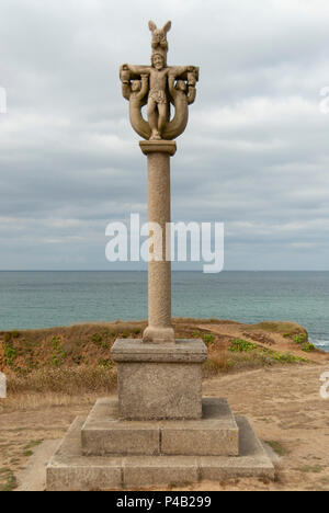 Calvaire de bellangenêt - Clohars Carnoet, Bretagna Francia Foto Stock