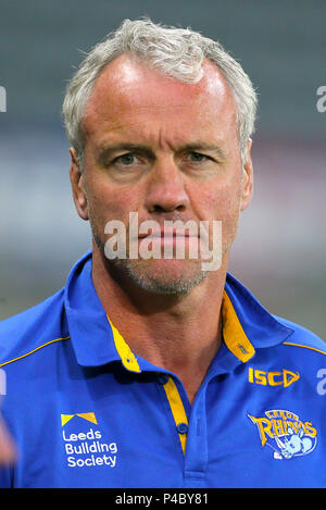 Leeds rinoceronti Head Coach Brian McDermott Foto Stock