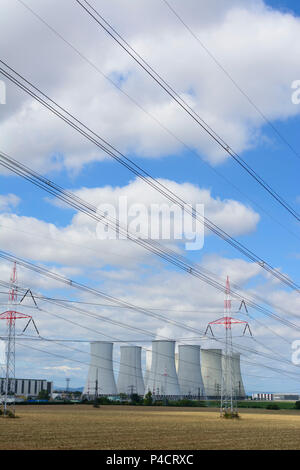 Jaslovske Bohunice, Bohunice impianto ad energia nucleare, la Slovacchia Foto Stock