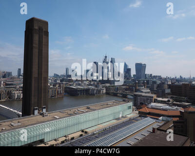 LONDON, Regno Unito - circa giugno 2018: Vista della città di Londra Foto Stock