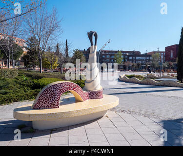 Parque de Cataluña. Alcobendas. Madrid. España Foto Stock