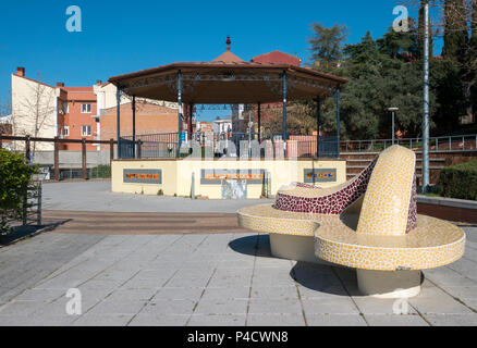 Parque de Cataluña. Alcobendas. Madrid. España Foto Stock