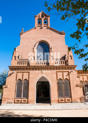 Ermita de la Virgen del Val. Alcalá de Henares. Madrid. España Foto Stock