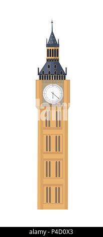 Big Ben illustrazione Illustrazione Vettoriale