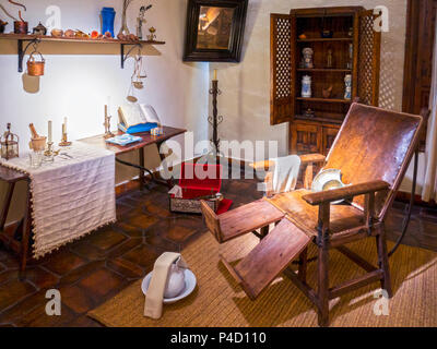 Museo Casa Natal de Miguel de Cervantes Saavedra. Alcalá de Henares. Madrid. España. Foto Stock