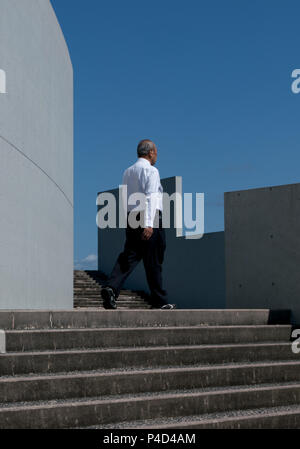 Shoji Ueda museo della fotografia progettato dall architetto giapponese Shin Takamatsu. Foto Stock