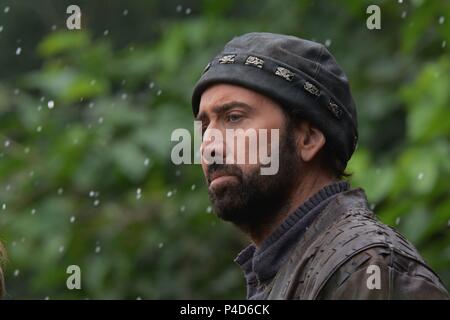 Pellicola originale titolo: OUTCAST. Titolo inglese: OUTCAST. Regista: NICK POWELL. Anno: 2014. Stelle: Nicolas Cage. Credito: tristemente famoso film / Album Foto Stock