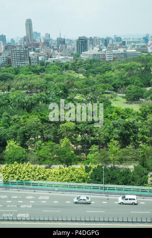 Daan,Parco,verde,space,urban,verde,polmoni,attivo, Taipei,Taipei City,Taiwan,città,isola,Repubblica di Cina,roc,Cina,cinesi taiwanesi,,Asia,asiatica, Foto Stock