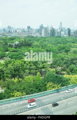 Daan,Parco,verde,space,urban,verde,polmoni,attivo, Taipei,Taipei City,Taiwan,città,isola,Repubblica di Cina,roc,Cina,cinesi taiwanesi,,Asia,asiatica, Foto Stock