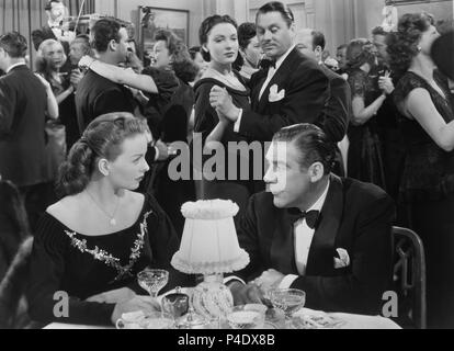 ESCENA DE LA PELICULA "CARTA A TRES ESPOSAS' - 1949 - POR JEANNE CRAIN, LINDA DARNELL, ANN SOTHERN - 20TH C. Autore: MANKIEWICZ JOSEPH L. Foto Stock