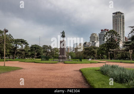 Seeber piazza (Plaza Seeber) in Palermo - Buenos Aires, Argentina Foto Stock