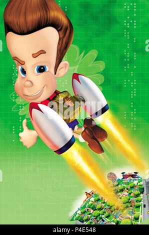 Pellicola originale titolo: JIMMY NEUTRON: BOY GENIUS. Titolo inglese: JIMMY NEUTRON: BOY GENIUS. Regista: John A. DAVIS. Anno: 2001. Credito: Nickelodeon Movies/DNA Productions/O ENTERTAINMENT / Album Foto Stock