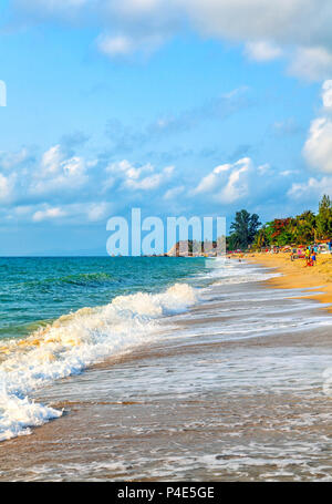 Lamai spiaggia di Koh Samui in Thailandia. Foto Stock