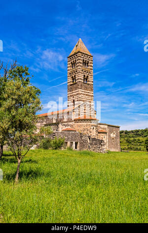 Italia Sardegna Sassari Basilica SS. Trinità di Saccragia XII secolo Foto Stock