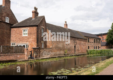 Vecchio mulino edifici a Stapleford, nottingham, Regno Unito Foto Stock