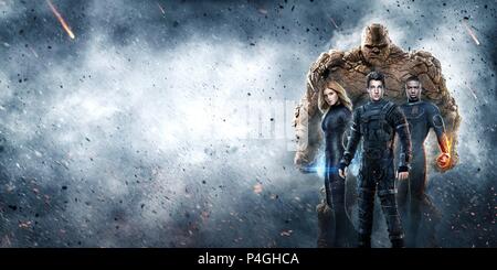 Pellicola originale titolo: quattro fantastici. Titolo inglese: quattro fantastici. Regista: JOSH TRANK. Anno: 2015. Stelle: KATE MARA; MICHAEL B. GIORDANIA; MIGLIA TELLER. Credito: Twentieth Century Fox / Album Foto Stock