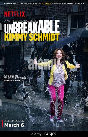 Pellicola originale titolo: UNBREAKABLE KIMMY SCHMIDT. Titolo inglese: UNBREAKABLE KIMMY SCHMIDT. Regista: MICHAEL ENGLER; TRISTRAM SHAPEERO. Anno: 2015. Credito: NETFLIX / Album Foto Stock