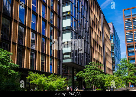 Uffici di Google, 6 Pancras Square, London, England, Regno Unito Foto Stock