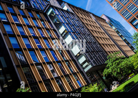 Uffici di Google, 6 Pancras Square, London, England, Regno Unito Foto Stock