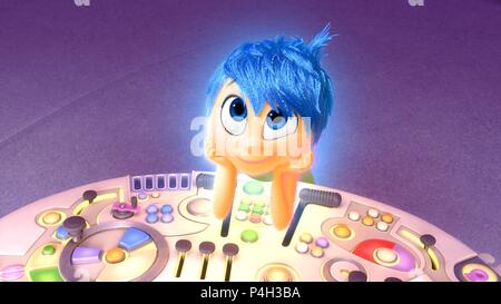 Pellicola originale titolo: fuori l'interno. Titolo inglese: fuori l'interno. Regista: Pete Docter. Anno: 2015. Credito: Pixar Animation Studios / WALT DISNEY PICTURES / Album Foto Stock