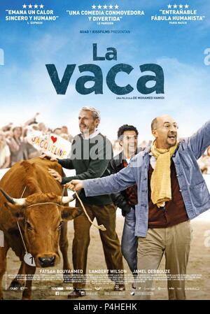 Pellicola originale titolo: LA VACHE. Titolo italiano: un uomo e la sua mucca. Regista: MOHAMED HAMIDI. Anno: 2016. Credito: QUAD PRODUCTIONS/KISS FILM/PATHÉ/FRANCE 3 CINEMA/ AGORA FIL / Album Foto Stock