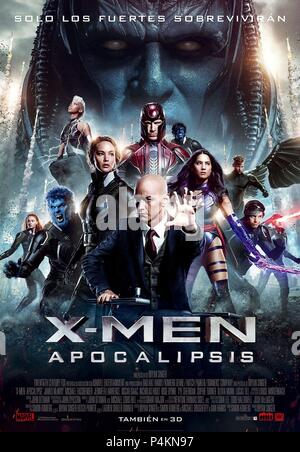 Pellicola originale titolo: X-MEN: Apocalisse. Titolo inglese: X-MEN: Apocalisse. Regista: Bryan Singer. Anno: 2016. Credito: Twentieth Century Fox/MARVEL ENTER/TSG ENTER/BAD HAT HARRY P / Album Foto Stock